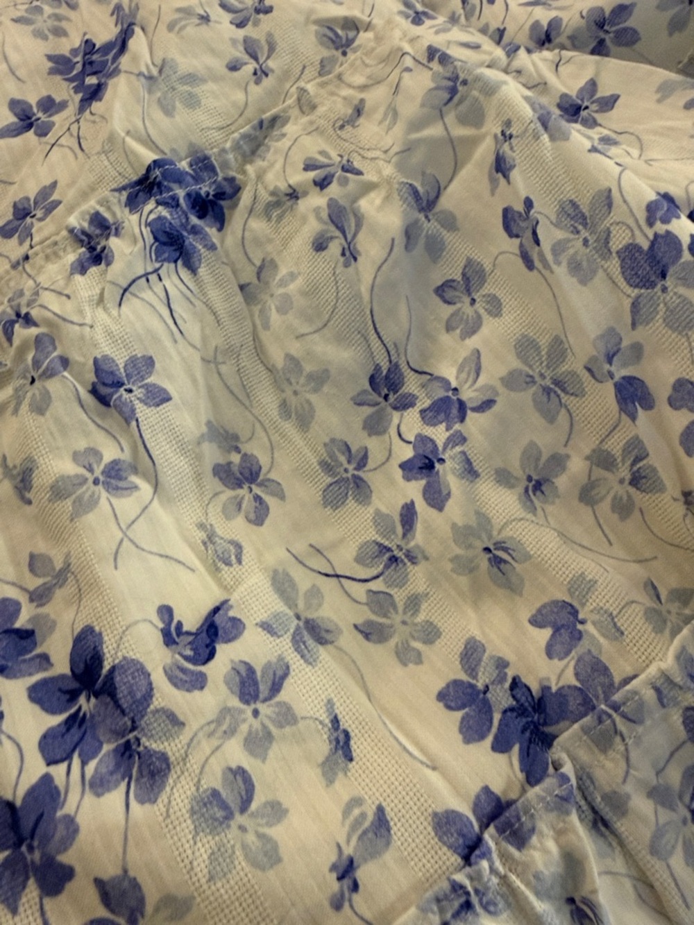 Hill House Home The Ellie Nap Dress in sweet peas blue. - Picture 6 of 6